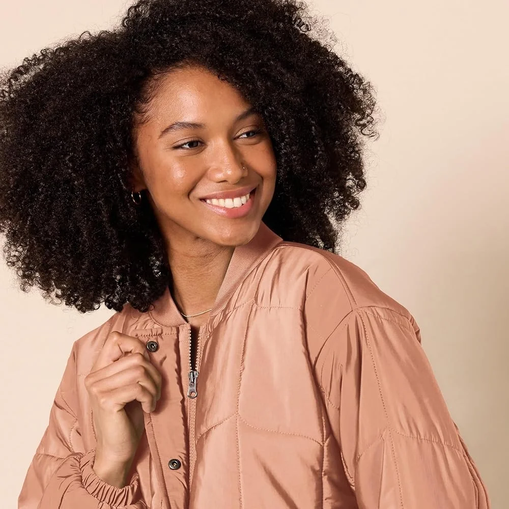 Amazon Essentials Women's Light Brown Coat - Picture 5 of 9